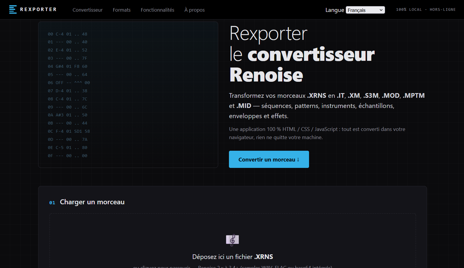 Rexporter Renoise